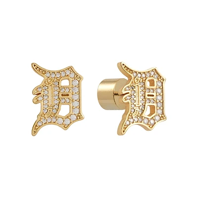 Detroit Tigers Glam Day Post Back Earrings