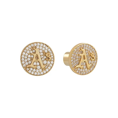 Athletics Glam Day Post Back Earrings
