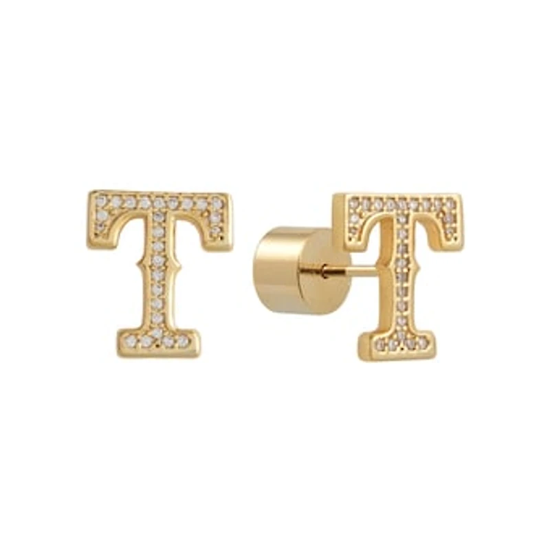 Texas Rangers Glam Day Post Back Earrings