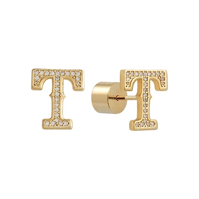 Texas Rangers Glam Day Post Back Earrings