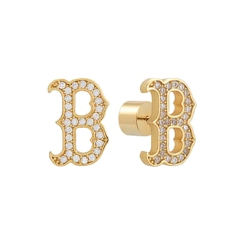 Boston Red Sox Glam Day Post Back Earrings