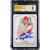 Bryce Harper Washington Nationals Autographed 2012 Topps Allen & Ginter #12 CGC Authenticated /10 Rookie Card