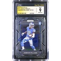 Jameson Williams Detroit Lions Autographed 2022 Panini Prizm #311 CGC Authenticated /10 Rookie Card