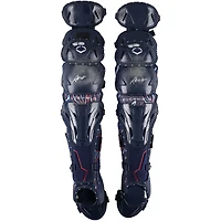 Austin Wells New York Yankees Autographed Game-Used Navy EvoShield Shin Guards vs. New York Mets on July 5, 2025
