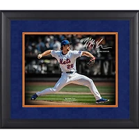 Nolan McLean New York Mets Facsimile Signature Framed 11" x 14" Spotlight Photograph