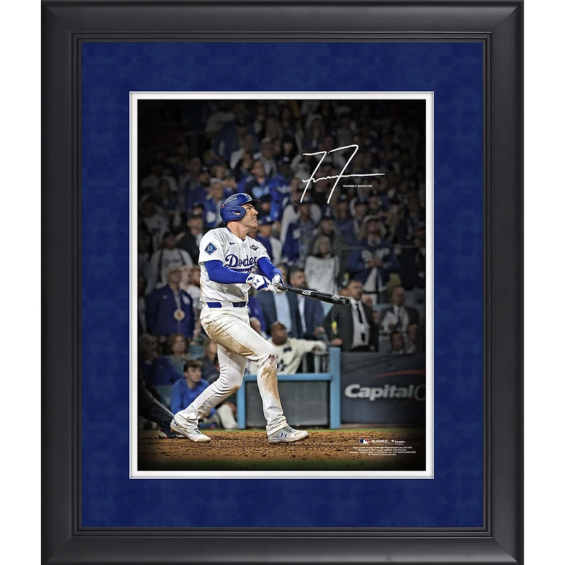 Freddie Freeman Los Angeles Dodgers Facsimile Signature Framed 11" x 14" Spotlight Photograph