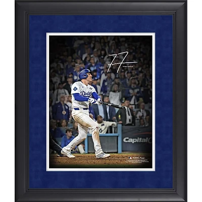 Freddie Freeman Los Angeles Dodgers Facsimile Signature Framed 11" x 14" Spotlight Photograph