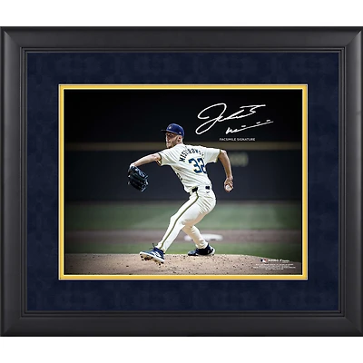 Jacob Misiorowski Milwaukee Brewers Facsimile Signature Framed 11" x 14" Spotlight Photograph