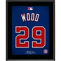 James Wood Washington Nationals 10.5" x 13" Jersey Number Sublimated Player Plaque