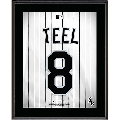 Kyle Teel Chicago White Sox 10.5" x 13" Jersey Number Sublimated Player Plaque