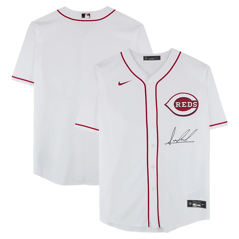 Alfredo Duno Cincinnati Reds Autographed White Nike Replica Jersey