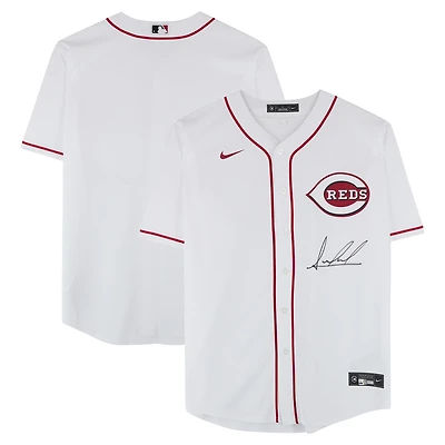 Alfredo Duno Cincinnati Reds Autographed White Nike Replica Jersey