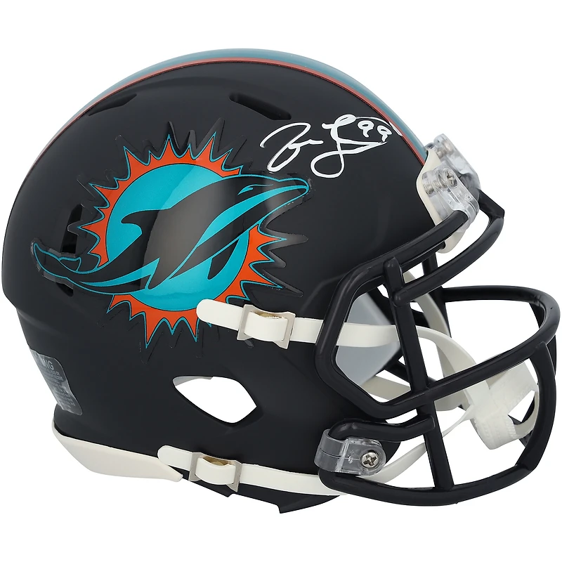 Jason Taylor Miami Dolphins Autographed Riddell Rivalry Speed Mini Helmet