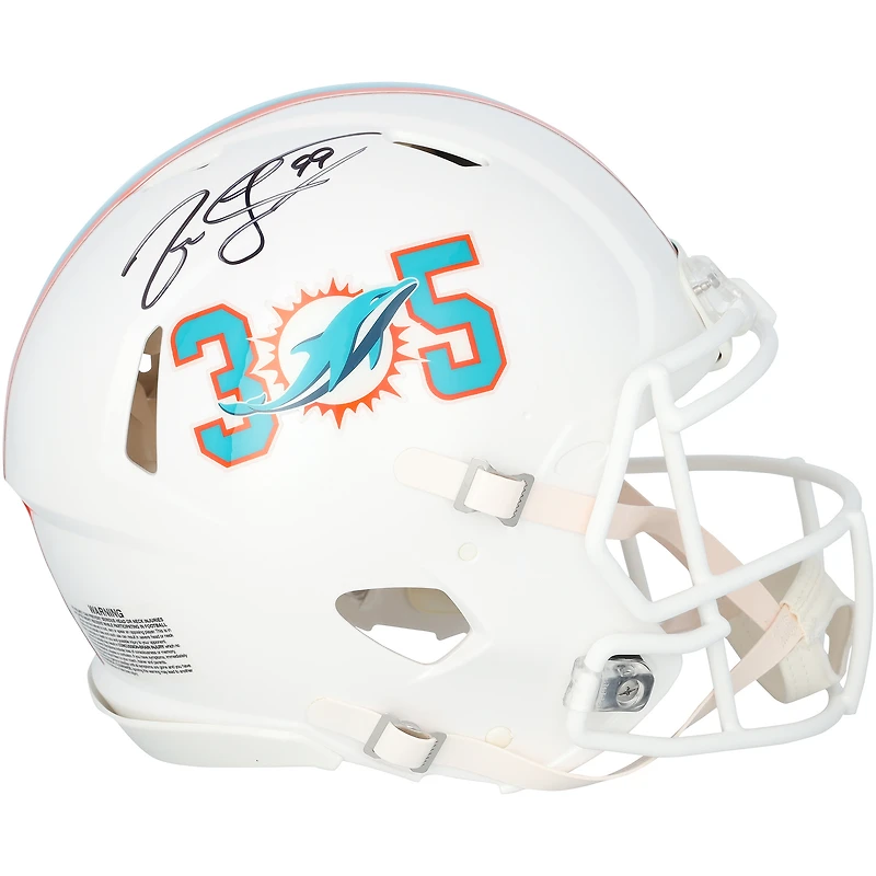 Jason Taylor Miami Dolphins Autographed Riddell 305 Speed Authentic Helmet
