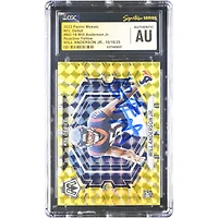 Will Anderson Jr. Houston Texans Autographed 2023 Panini Mosaic Reactive Yellow #ND-19 CGC Authenticated Rookie Card