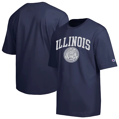 Men's Champion  Navy Illinois Fighting Illini Scholar All-Star T-Shirt