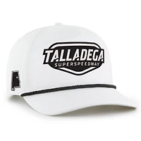 Men's '47 White Talladega Superspeedway Hitch Rope Adjustable Hat