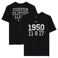 Detroit Pistons Team-Issued Black Pioneer Classic Short Sleeve Shirt from the 2025-26 NBA Season