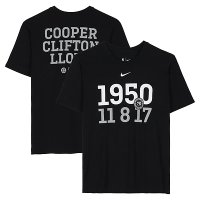 Detroit Pistons Team-Issued Black Pioneer Classic Short Sleeve Shirt from the 2025-26 NBA Season