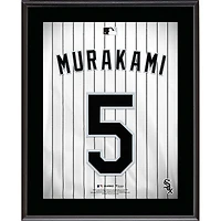 Munetaka Murakami Chicago White Sox 10.5" x 13" Jersey Number Sublimated Player Plaque