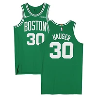 Sam Hauser Boston Celtics Game-Used #30 Kelly Green Jersey vs. Dallas Mavericks on March 6, 2026 - Size 48+4