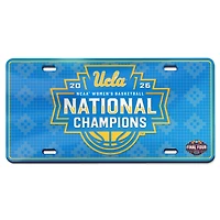 WinCraft UCLA Bruins 2026 NCAA Women's Basketball National Champions Laser-Cut Acrylic License Plate