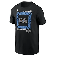Men's Jordan Brand Black UCLA Bruins 2026 NCAA Women's Basketball National Champions Square Celebration T-Shirt