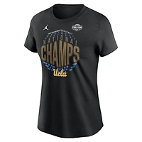 Women's Jordan Brand Black UCLA Bruins 2026 NCAA Women's Basketball National Champions Locker Room T-Shirt