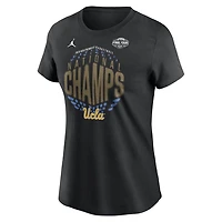 Women's Jordan Brand Black UCLA Bruins 2026 NCAA Women's Basketball National Champions Locker Room T-Shirt