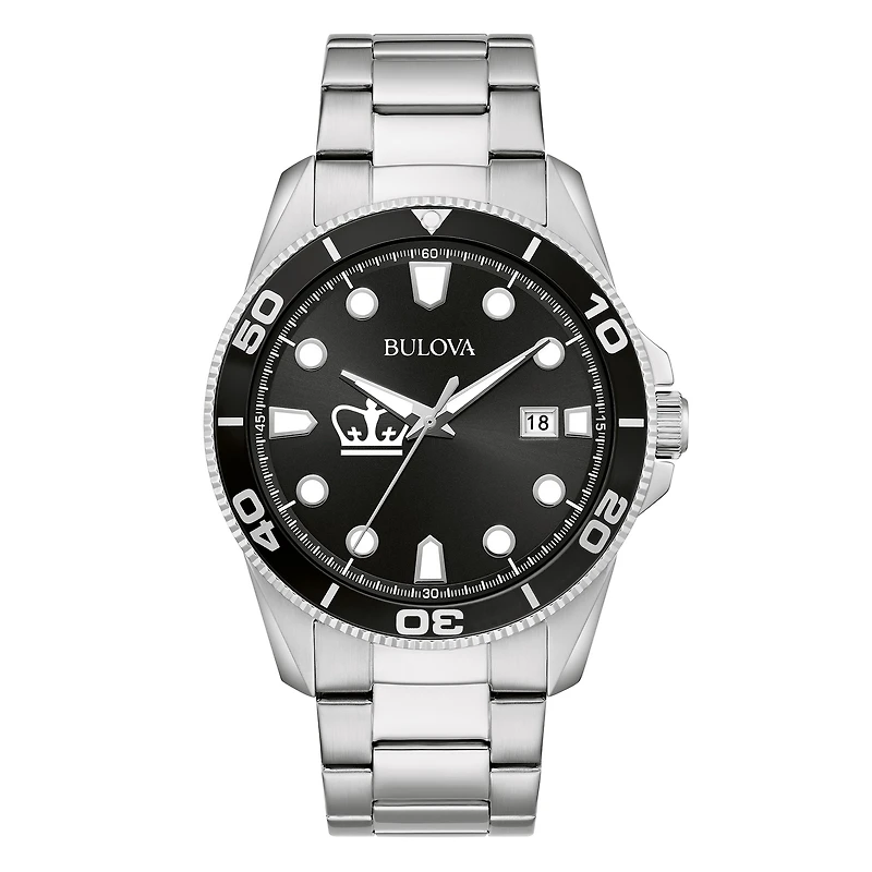 Men's Bulova Columbia University Sport Stainless-Steel Bracelet Watch