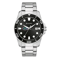 Men's Bulova Florida Gators Sport Stainless-Steel Bracelet Watch