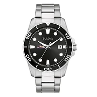 Men's Bulova James Madison Dukes Sport Stainless-Steel Bracelet Watch