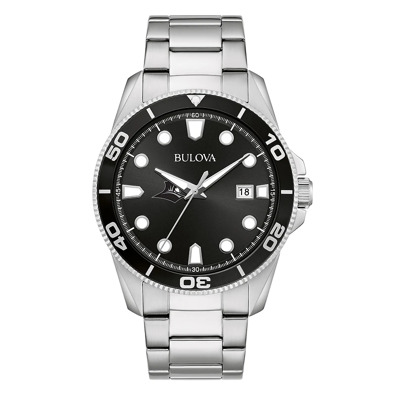 Men's Bulova Providence Friars Sport Stainless-Steel Bracelet Watch
