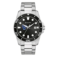 Men's Bulova Villanova Wildcats Sport Stainless-Steel Bracelet Watch