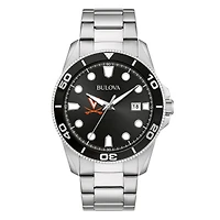 Men's Bulova Virginia Cavaliers Sport Stainless-Steel Bracelet Watch