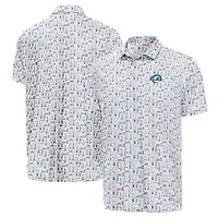 Men's Antigua White Los Angeles Rams America 250 Freedom Polo