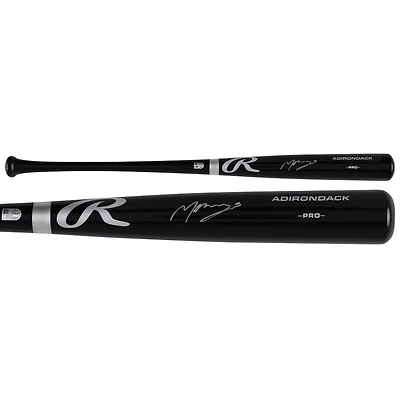 Moisés Ballesteros Chicago Cubs Autographed Black Rawlings Pro Bat