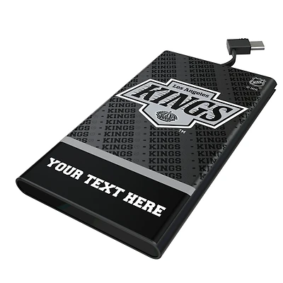 Keyscaper Los Angeles Kings Personalized EndZone Plus 5000mAh Flat Powerbank