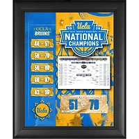 UCLA Bruins Framed 13" x 16" 2026 NCAA Women's Basketball National Champions Collage