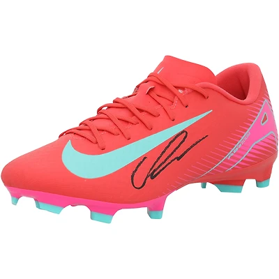 Cole Palmer Chelsea Autographed Red/Pink Mercurial Nike Cleat
