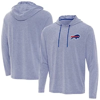 Men's Antigua Heather Royal Buffalo Bills Changeover Hoodie