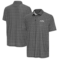 Men's Antigua Black New York Jets Botanic Polo