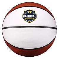 Michigan Wolverines 2026 NCAA Men's Basketball National Champions Baden White Panel Basketball