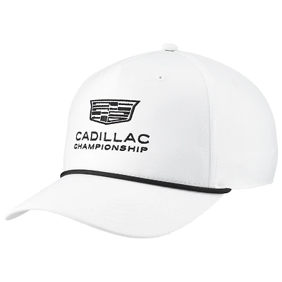 Men's Ahead White/Black Cadillac Championship Alto Rope Adjustable Hat