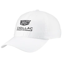 Men's Ahead White Cadillac Championship Shawmut Lightweight Adjustable Hat