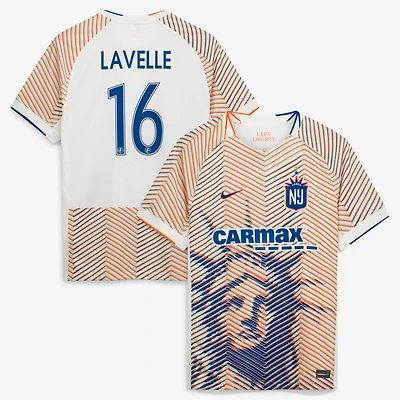 Unisex Nike Rose Lavelle Cream NJ/NY Gotham FC 2026 Stadium Replica Jersey