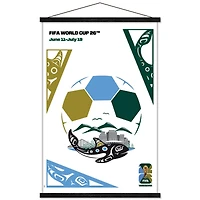 FIFA World Cup 2026 Vancouver 22.375" x 34" Hanger Frame Poster
