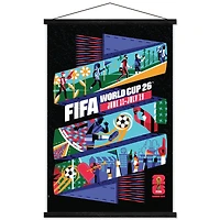 FIFA World Cup 2026 Kansas City 22.375" x 34" Hanger Frame Poster