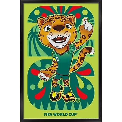 FIFA World Cup 2026 Zayu 22.375" x 34" Framed Poster