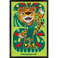 FIFA World Cup 2026 Zayu 22.375" x 34" Framed Poster